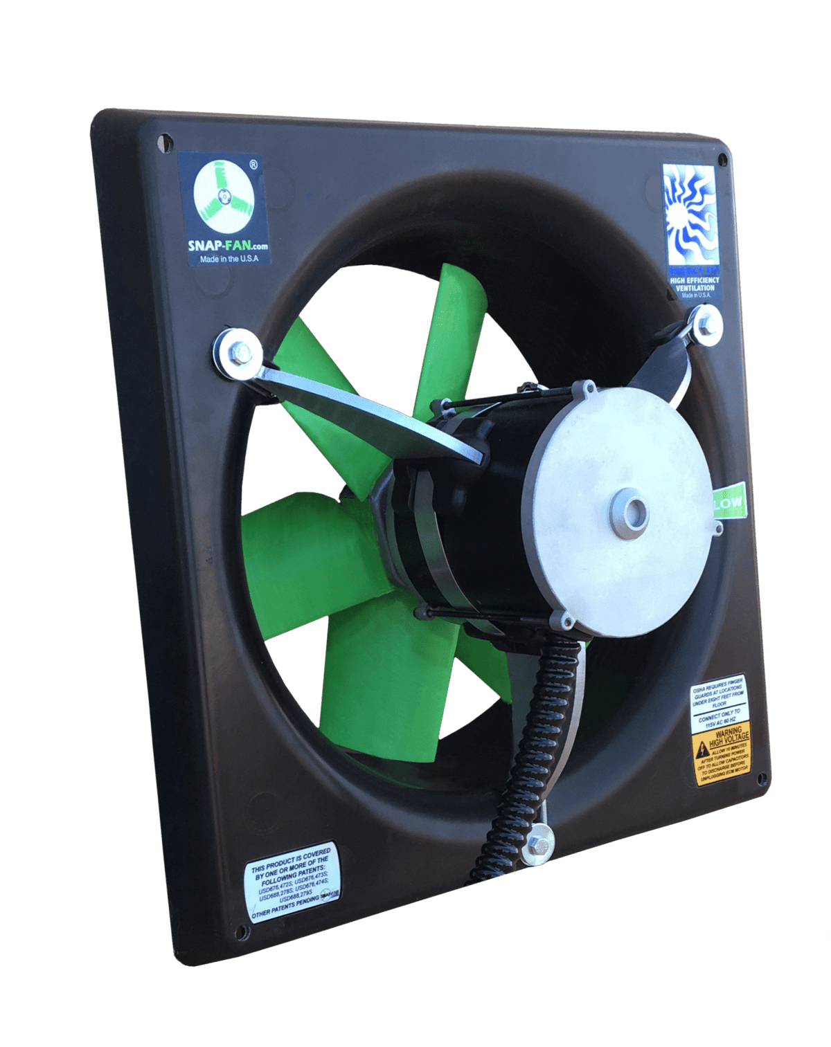 12″ HP AC Snap-Fan