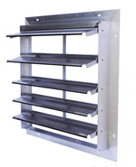 16″ Snap-Fan Exhaust Shutter