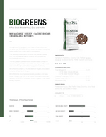 BIOGREENS - A Fine Grade Blend of Peat, Coco and Perlite With bioCHARGE® BIOLOGY + bioCORE®BIOCHAR + BIOAVAILABLE NUTRIENTS