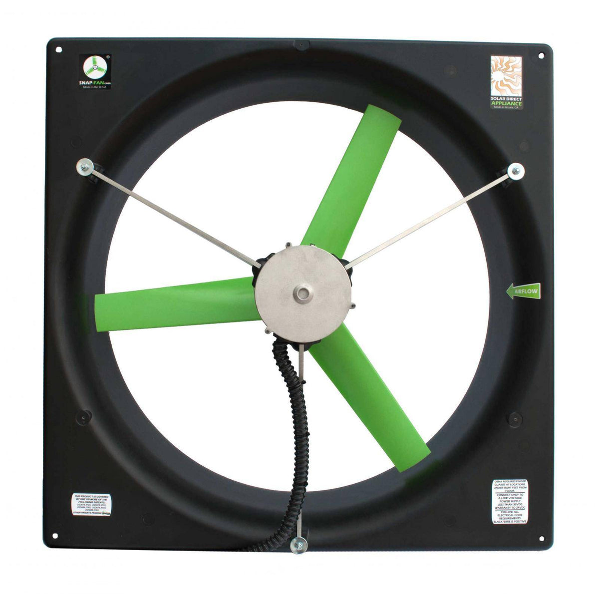24″ Brushless DC Snap-Fan