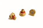 Standard Brass Nozzle .008″ Orifice; .020 GPM; Red O-Ring