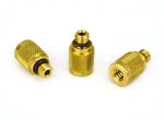 Brass Nozzle Adapter 12/24 M x 10/24 F