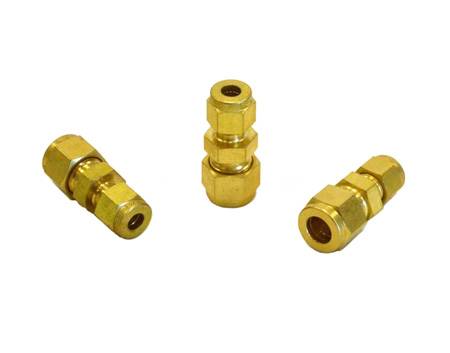 3/8″ Brass Comp x 1/4″ Comp Reducing Union