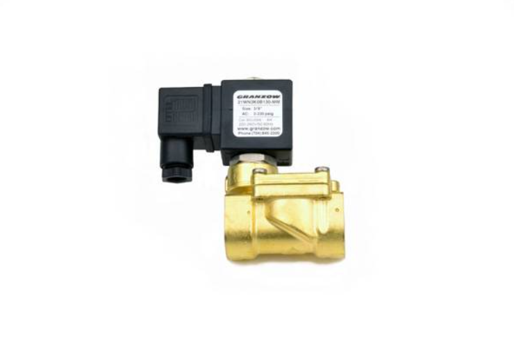 Brass LP NC Solenoid Valve With 230V Coil